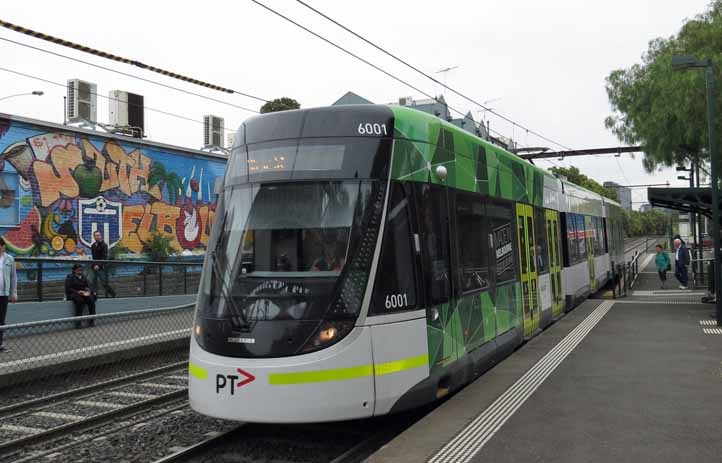 Yarra Trams Bombardier Flexity Swift Class E 6001